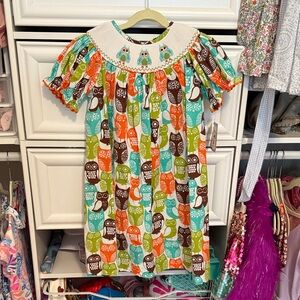 Three Sister smoked owl dress